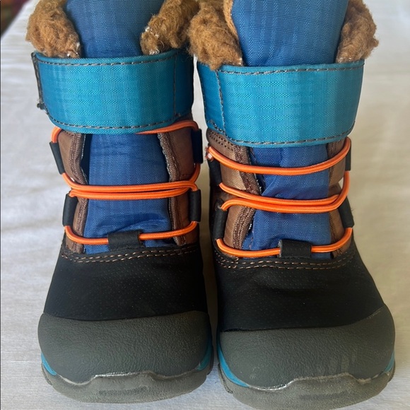 See Kai Run Blue and Black Waterproof Snow Boots #202 - Picture 1 of 11